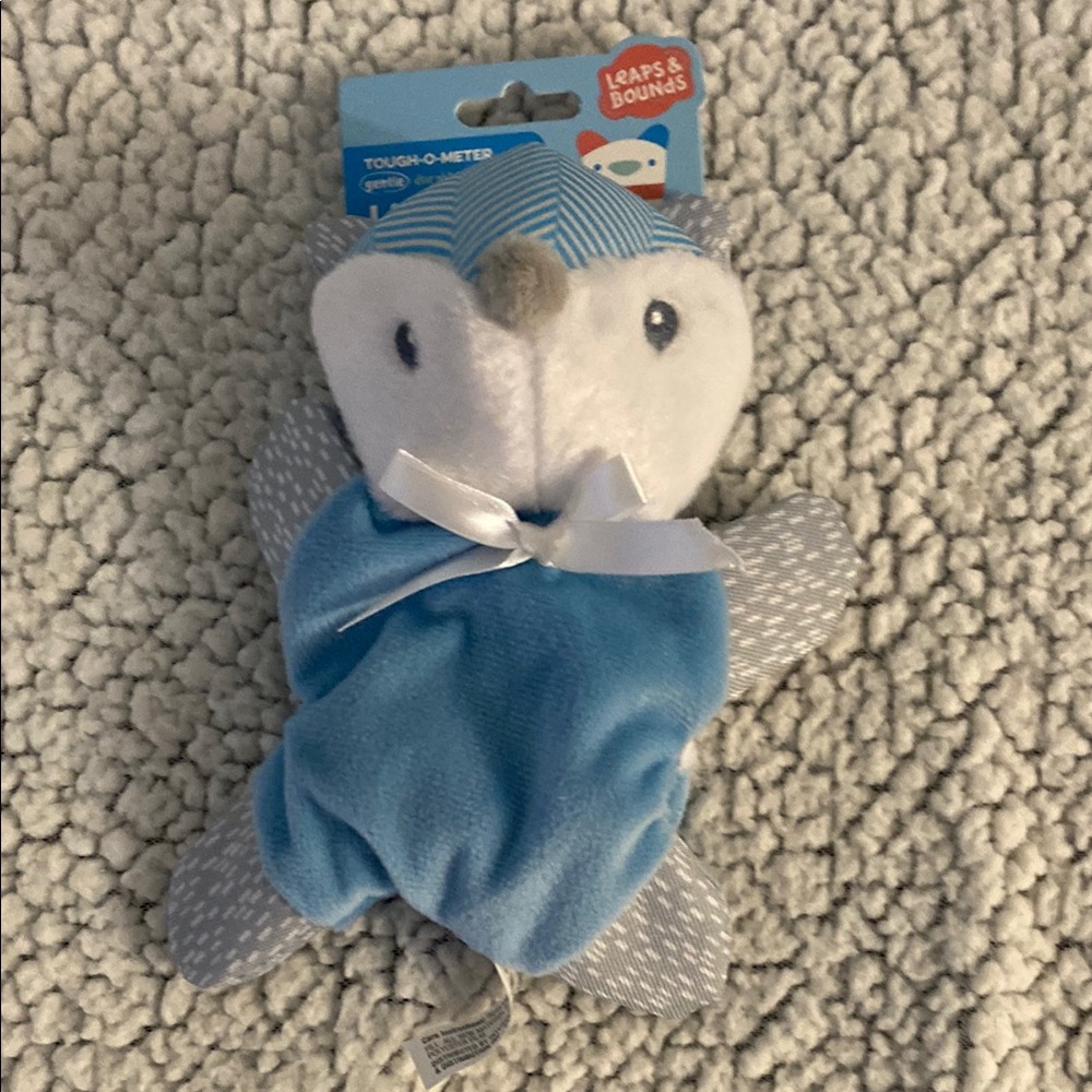 Blue Penguin Plush Toy for Small Pets